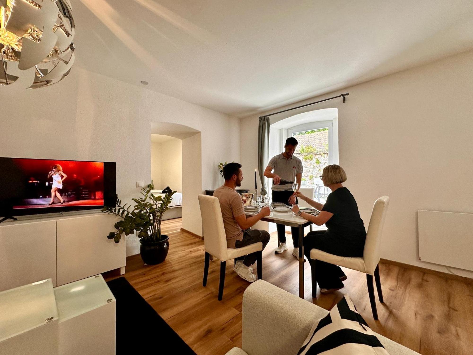Schoene Ferienwohnung Schottwien Экстерьер фото